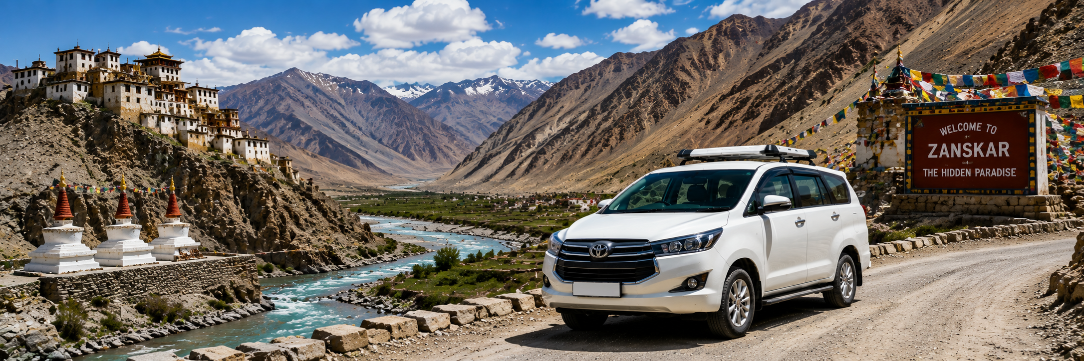 Taxi in Zanskar